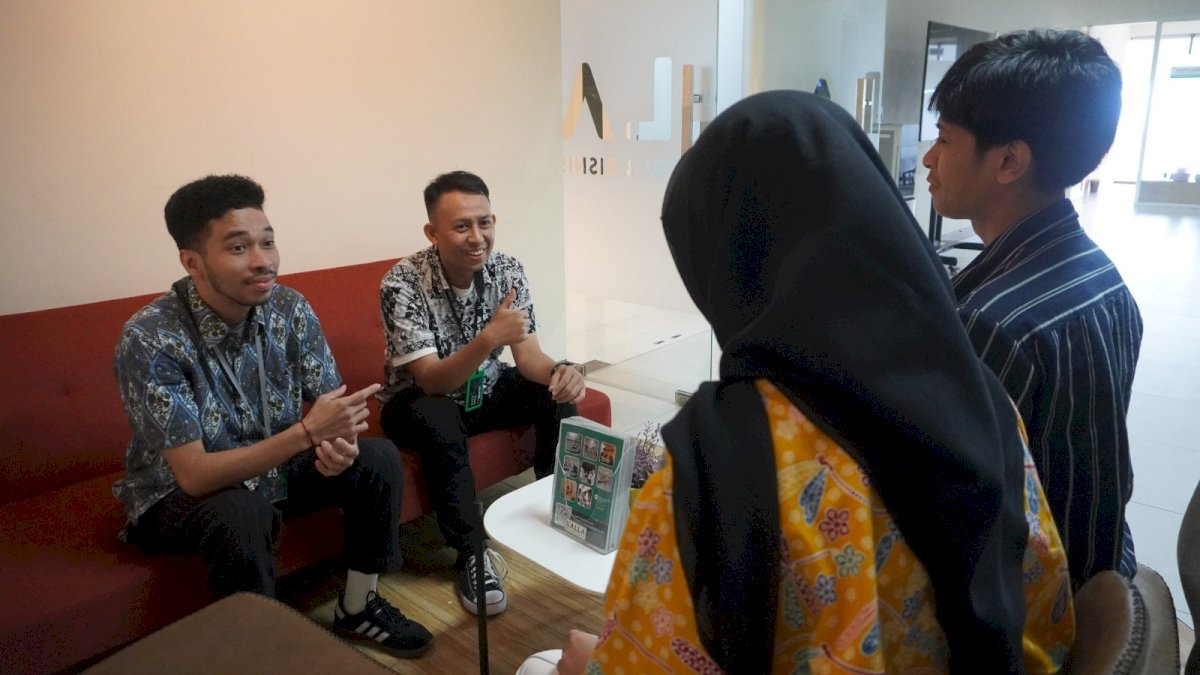 Kalla Institute Wujudkan Ekosistem Kerja Inklusif, Terima Dua Peserta Magang Disabilitas
