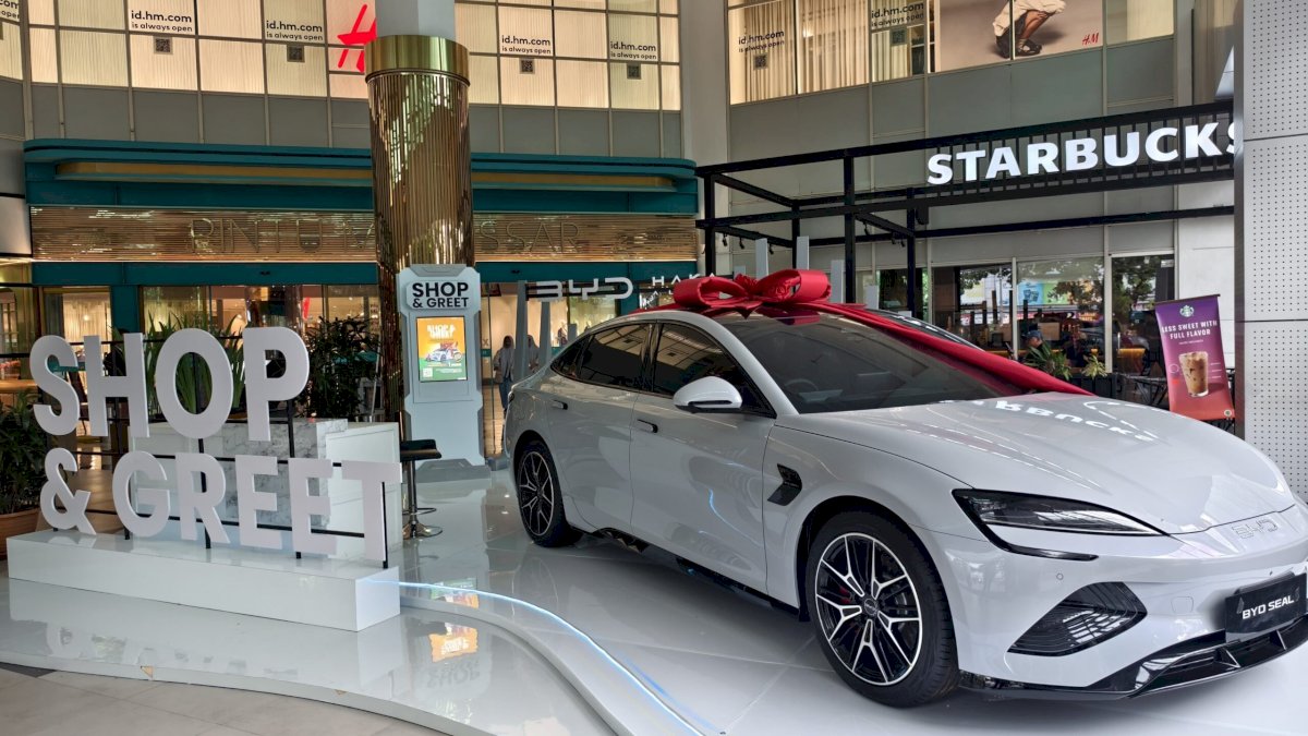 Belanja di NIPAH PARK dan Mal Ratu Indah Bisa Dapat Hadiah Mobil BYD Seal