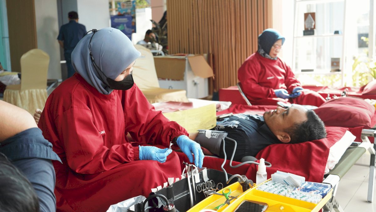 SPJM Peduli Kemanusiaan Lewat Donor Darah, Berhasil Kumpulkan 90 Kantong