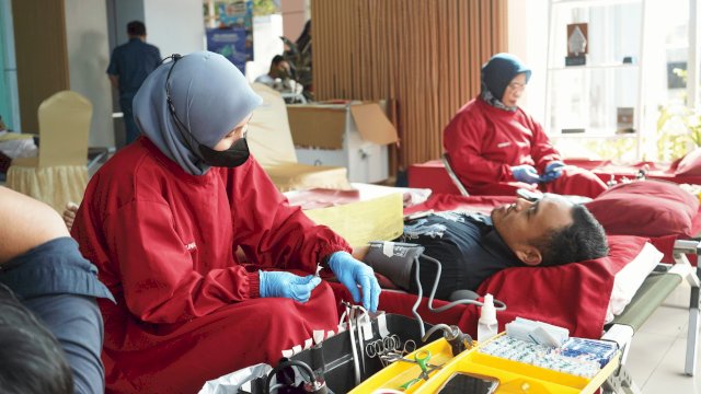 SPJM gelar donor darah. Foto: Istimewa.