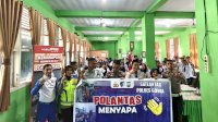 Asmo Sulsel Bersama Polres Gowa dan Jasa Raharja, Edukasi Safety Riding Pelajar SMAN 2 Sungguminasa Gowa
