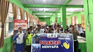 Asmo Sulsel Bersama Polres Gowa dan Jasa Raharja, Edukasi Safety Riding Pelajar SMAN 2 Sungguminasa Gowa