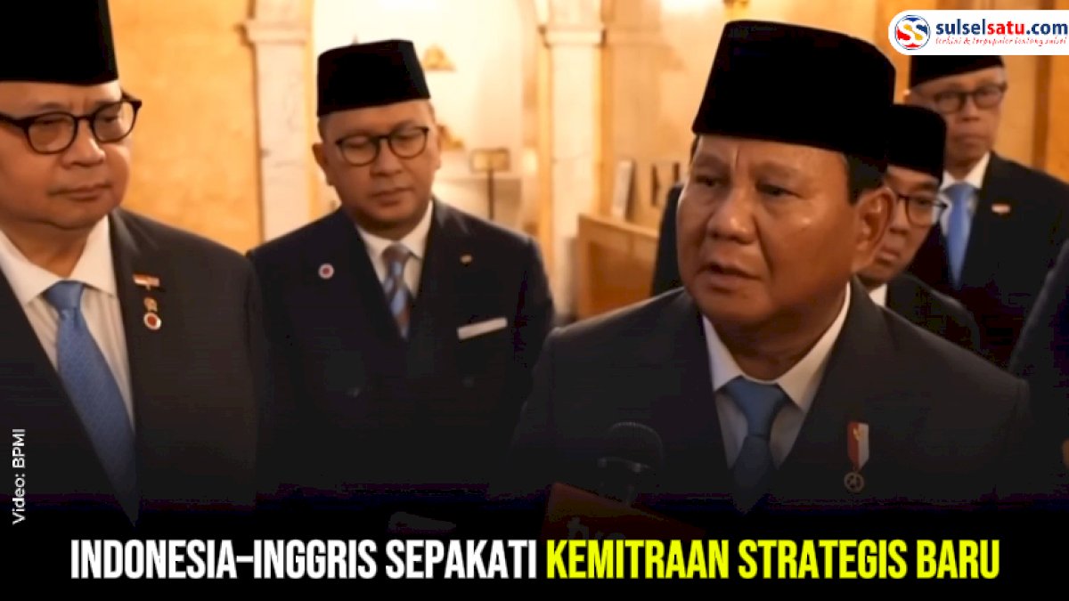 VIDEO: Indonesia–Inggris Sepakati Kemitraan Strategis Baru