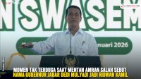VIDEO: Momen Tak Terduga Saat Mentan Amran Salah Sebut Nama Gubernur Jabar Dedi Mulyadi Jadi Ridwan Kamil