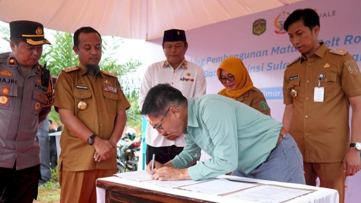 Matano Belt Road Perkuat Konektivitas Antarwilayah, Jalan Strategis Penghubung Sulsel dan Sulteng