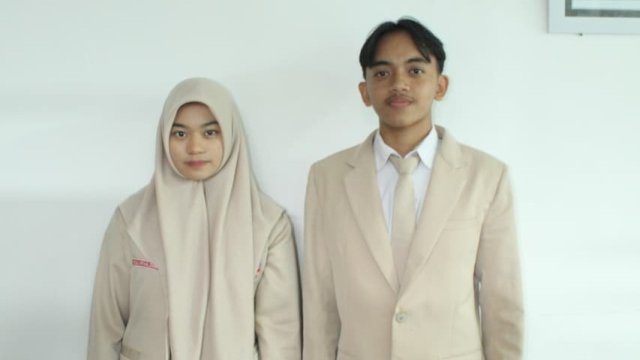 Calon ketua Osis SMA Bosowa Makassar. Foto: Istimewa. 