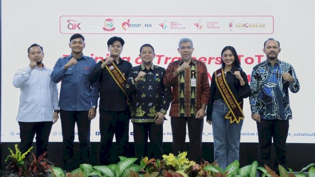 OJK Sulselbar dorong pemuda jadi agen penggerak literasi keuangan. Foto: Istimewa.
