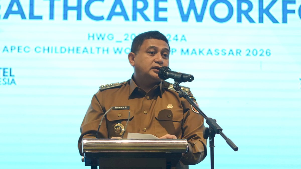 Makassar Tuan Rumah, Munafri Resmi Buka Workshop APEC Pengelolaan Kesehatan Anak bagi Tenaga Kesehatan