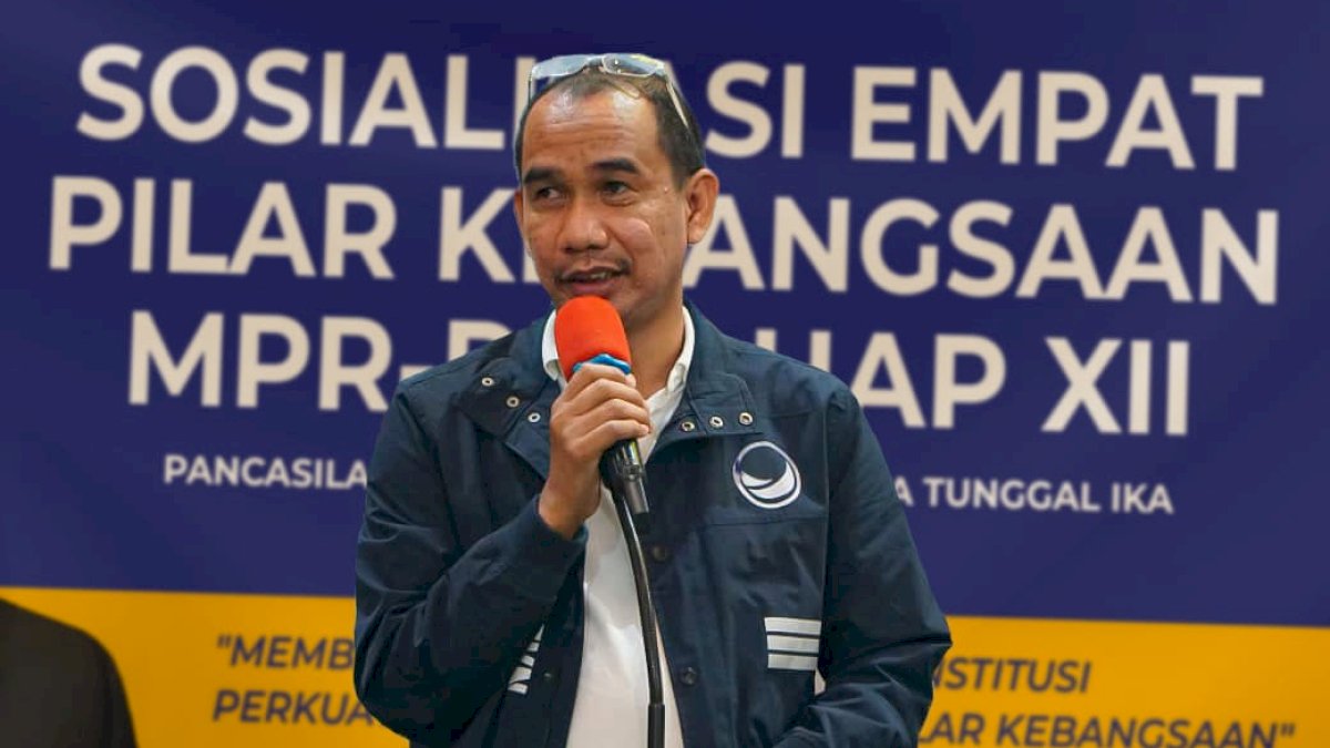 Lewat Sosialisasi Empat Pilar, Rudianto Lallo Dorong Pemuda Paham Konstitusi