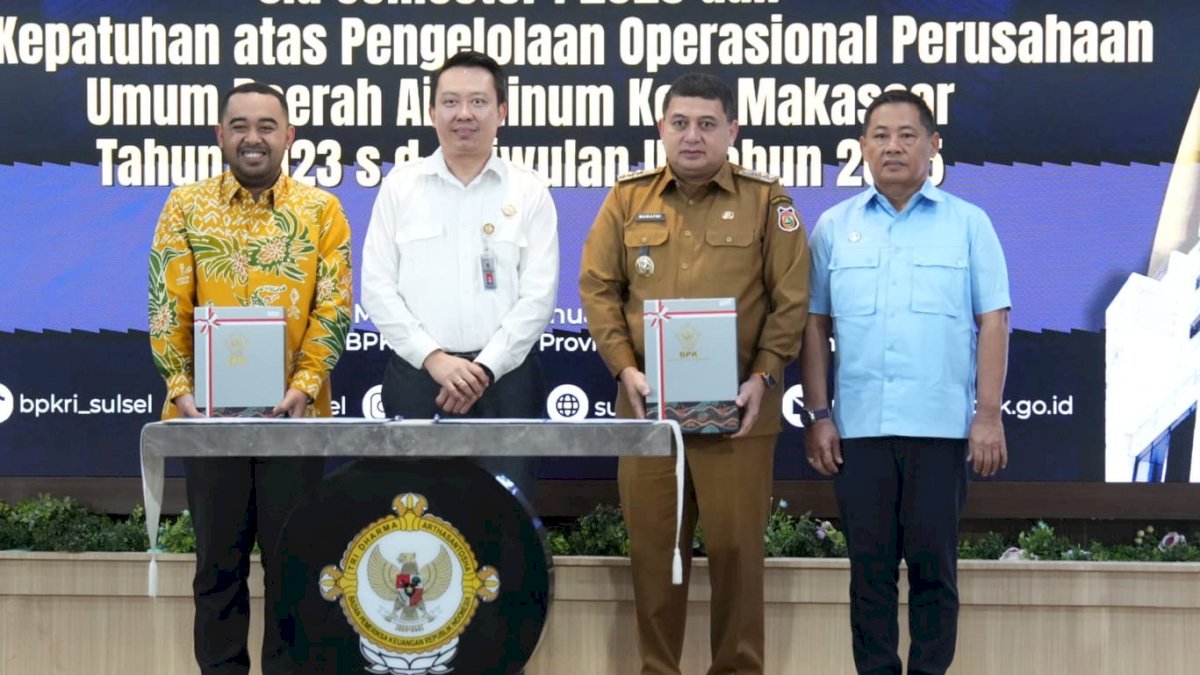 Serah Terima LHP BPK, Munafri Tegaskan Komitmen Tata Kelola Pemerintah Akuntabel