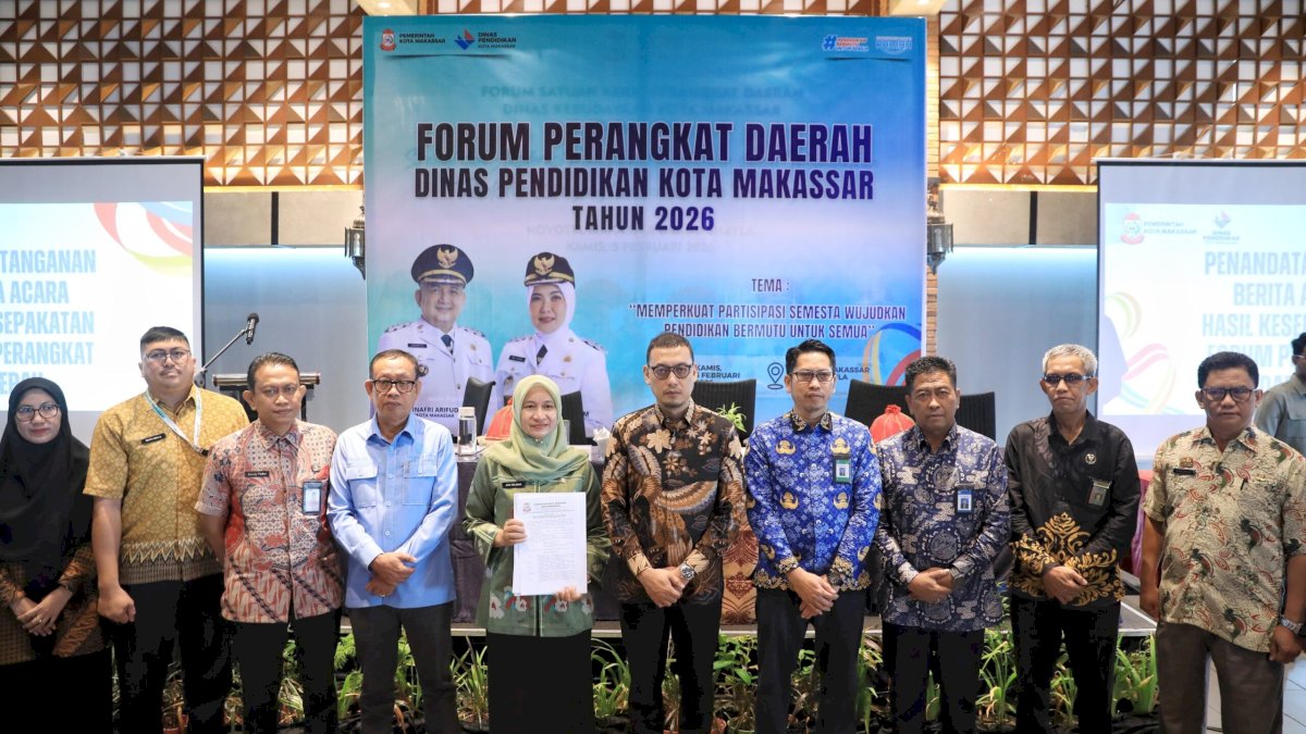 Sekda Makassar Tekankan Partisipasi Stakeholder dalam Perencanaan Pendidikan 2027
