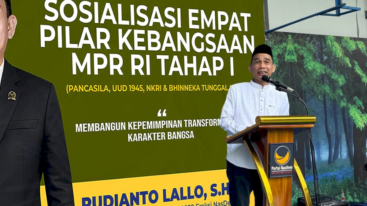 Sosialisasi Empat Pilar Kebangsaan, Rudianto Lallo Singgung Kepemimpinan Transformatif