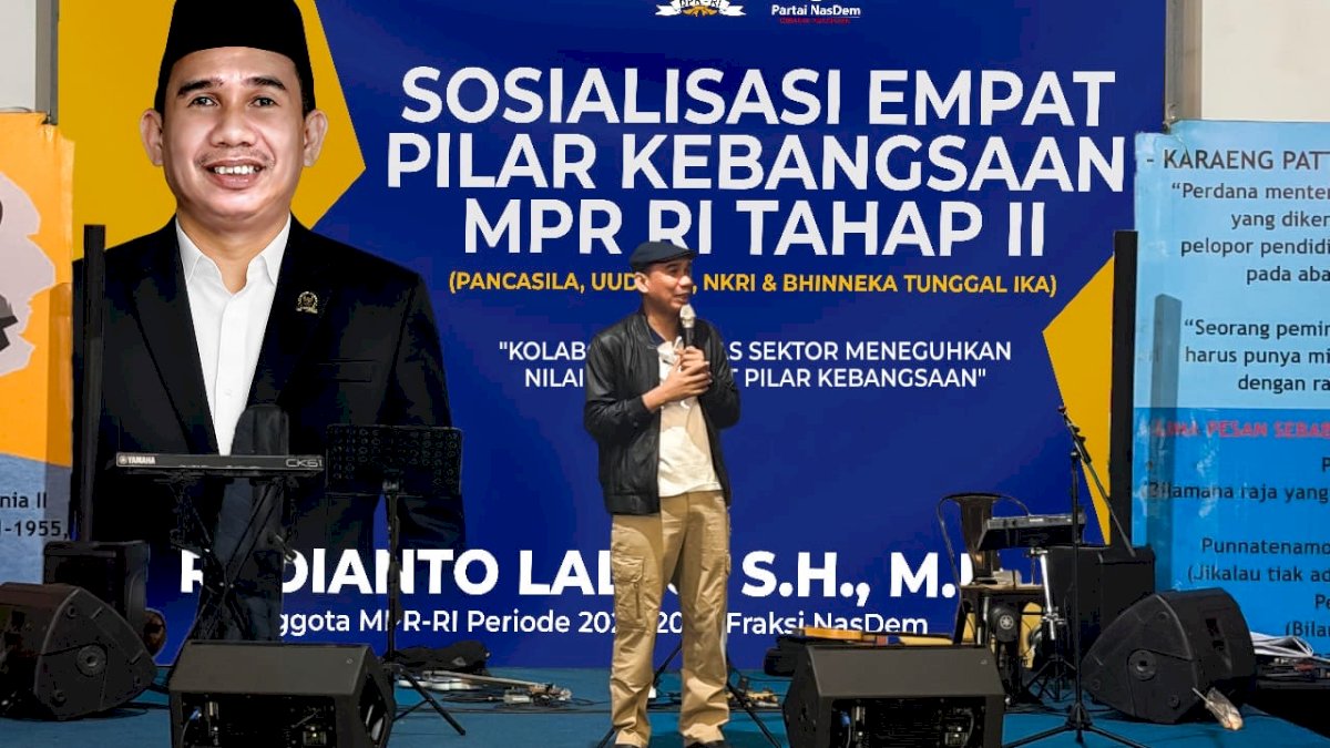 Rudianto Lallo Gaungkan Kolaborasi Lintas Sektor berbasis Empat Pilar Kebangsaan