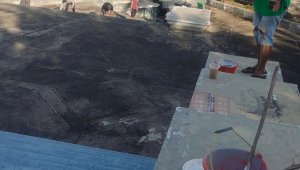 Jelang Ramadan, ASN Pemkot Parepare Bahu Membahu Benahi Masjid Agung