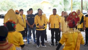 Muhidin Said Pimpin Konsolidasi Golkar Sulsel di Pinrang