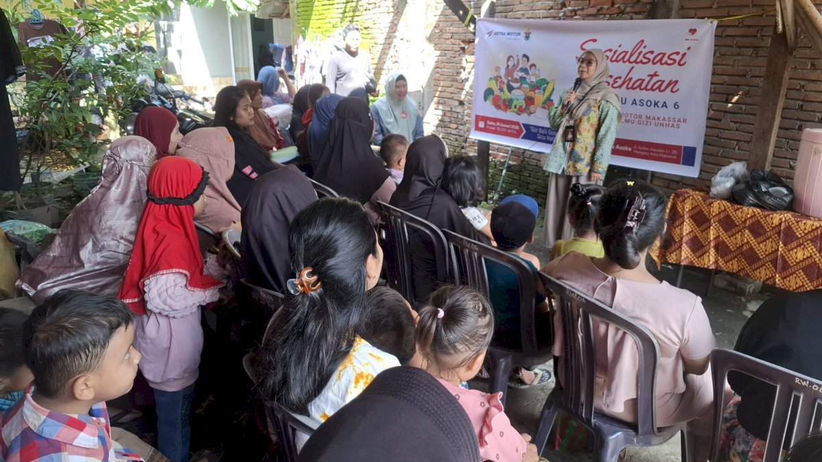 Hari Gizi Nasional 2026, Asmo Sulsel Edukasi Gizi Baik untuk Balita dan Ibu Hamil