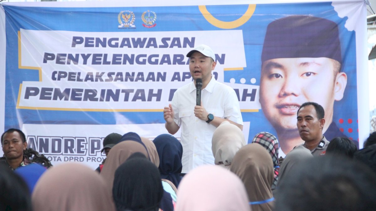 Pengawasan di Mangasa, Andre Prasetyo Tanta Terima Keluhan Kabel Provider dan Pendataan Bansos