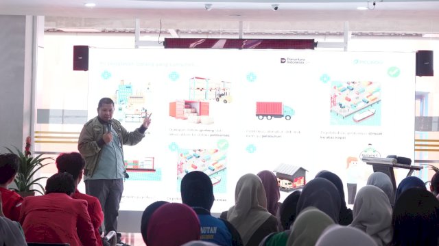 Fire briefing bagi mahasiswa magang di lingkungan Perusahaan dalam rangka meningkatkan pemahaman serta kesiapsiagaan terhadap aspek keselamatan dan kesehatan kerja (K3). Foto: Istimewa.