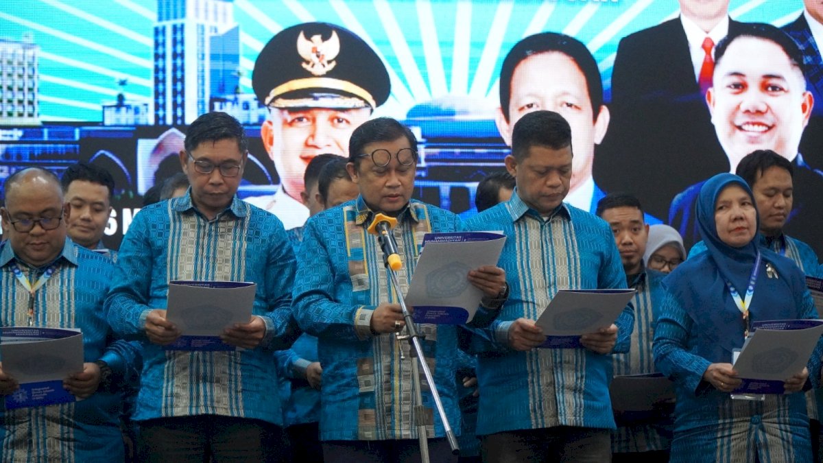 DPP IKA Unismuh Dilantik, Munafri Ajak Alumni Turun Tangan Benahi Masalah Kota