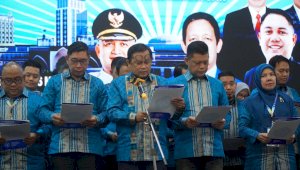 DPP IKA Unismuh Dilantik, Munafri Ajak Alumni Turun Tangan Benahi Masalah Kota