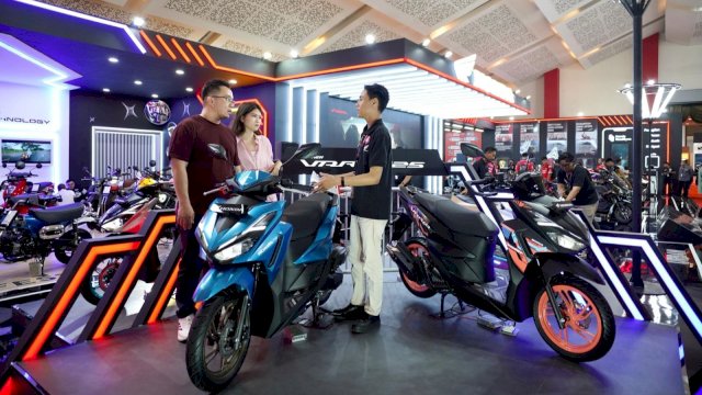 Booth AHM di IIMS 2026. Foto: Istimewa.