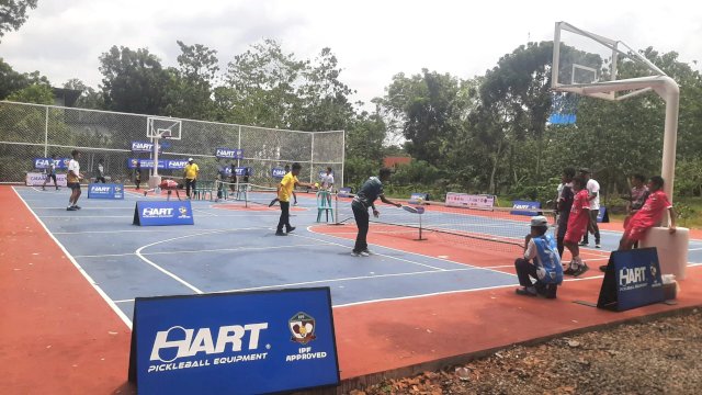 Turnamen Pickleballa pertama kategori pelajar yang digelar Sekolah Islam Athirah Bone. Foto: Istimewa.