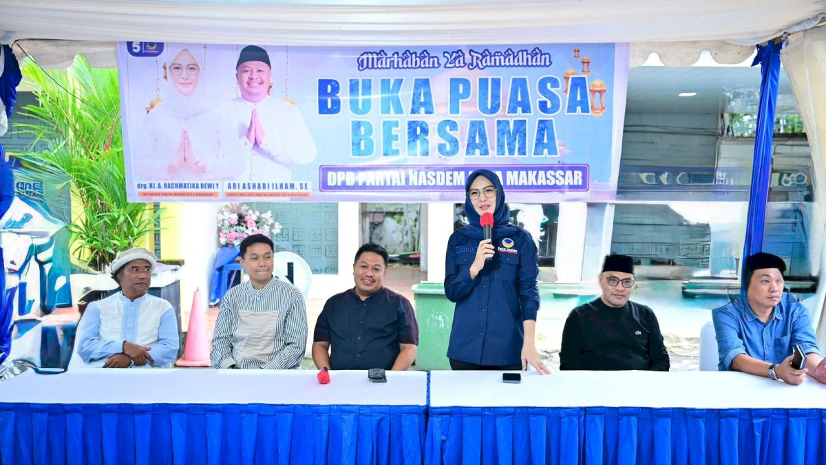 Buka Puasa Bersama, Cicu Perkuat Soliditas Kader NasDem Makassar