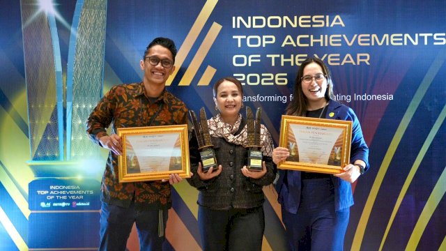 Pegadaian raih penghargaan Top Achievement Of The Year 2026. Foto: Istimewa.