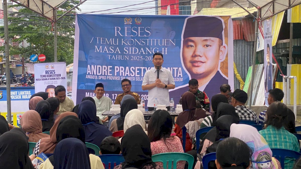 Reses Andre Tanta di Wajo, Posyandu hingga Pasar Murah Jadi Sorotan
