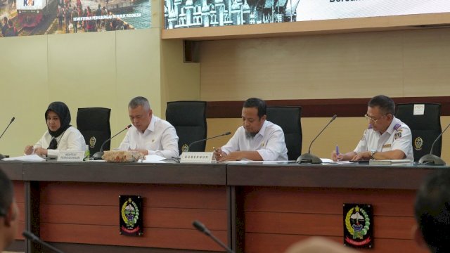 Rapat Koordinasi Angkutan Lebaran yang dipimpin Menteri Perhubungan Republik Indonesia. Foto: Istimewa.