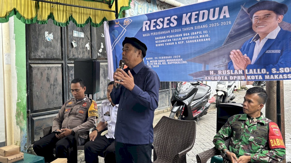 Reses di Dua Titik, Ruslan Lallo Tegaskan Komitmen Perjuangkan Aspirasi Masyarakat