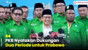 VIDEO: PKB Nyatakan Dukungan Dua Periode untuk Prabowo