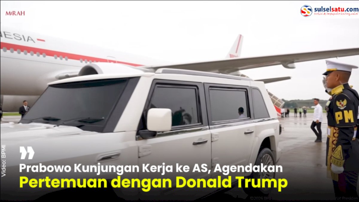 VIDEO: Prabowo Kunjungan Kerja ke AS, Agendakan Pertemuan dengan Donald Trump