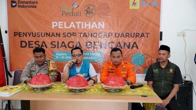 Penyusunan SOP tanggap darurat PLN UIP Sulawesi. Foto: Istimewa.