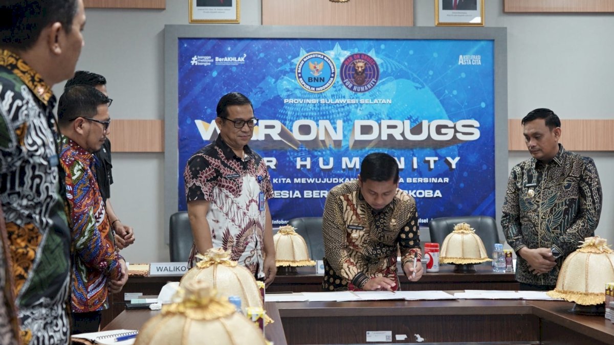 Pemkot Parepare Hibahkan Lahan dan Gedung, Percepat Pembentukan BNN Kota