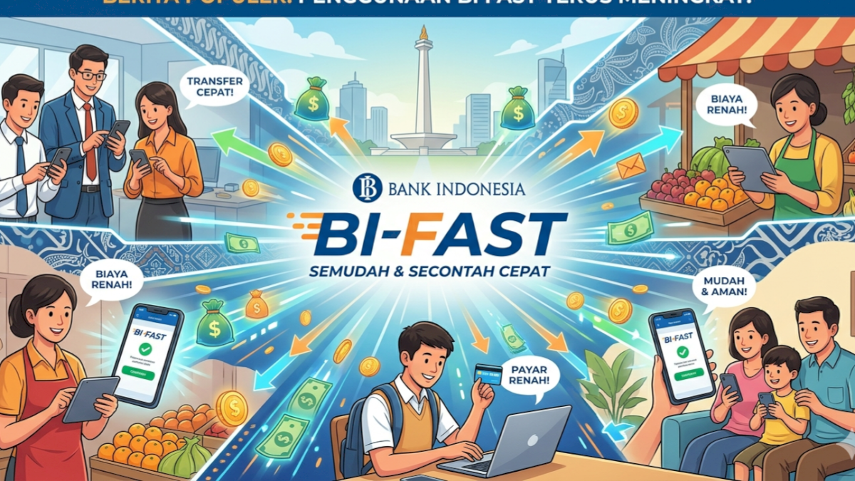 Penggunaan BI-Fast di Sulsel Semakin Masif, Nominal Transaksi Mencapai Rp264,3 triliun