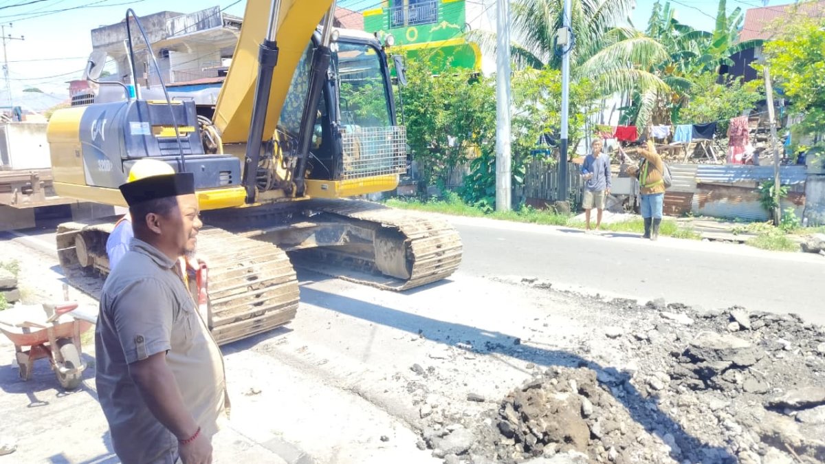 BPJN Perbaiki Dekker Jalan Nasional di Parepare