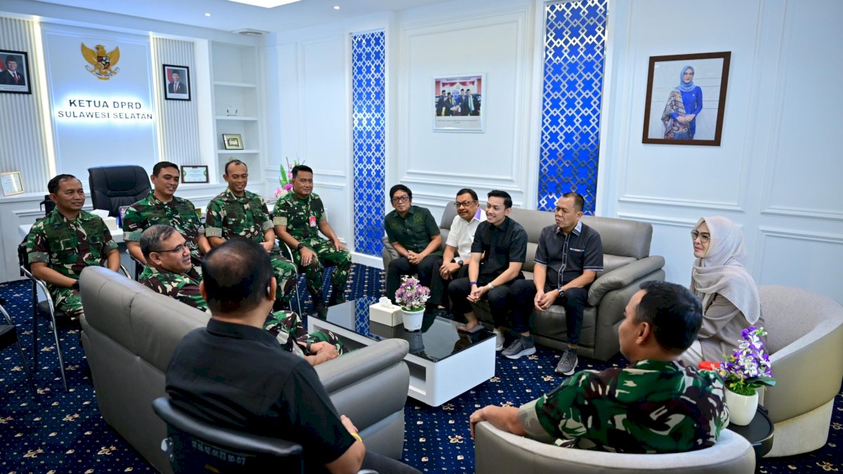 DPRD Sulsel–Kodau II Perkuat Koordinasi, Bahas Dampak Konflik Timur Tengah