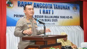 Dipimpin Kapolres, Primkoppol Polres Bulukumba Gelar RAT Ke-49 Dirangkaikan Buka Puasa Bersama