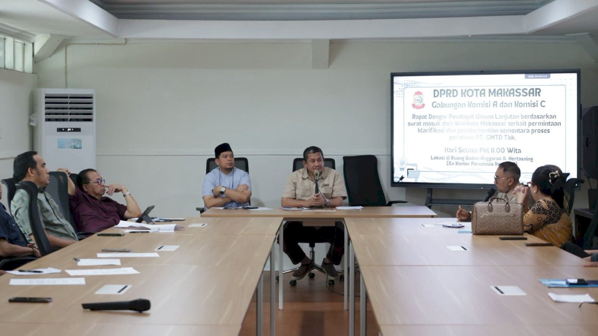 Dewan Desak Pemkot Makassar Tak Tanggung Beban Fasum-Fasos GMTD yang Belum Diserahkan