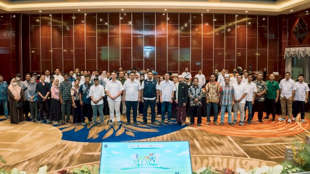 Gebyar Petroganik dan NPK Pelangi Kakao yang digelar Pupuk Indonesia untuk apresiasi kios dan petani. Foto: Istimewa.