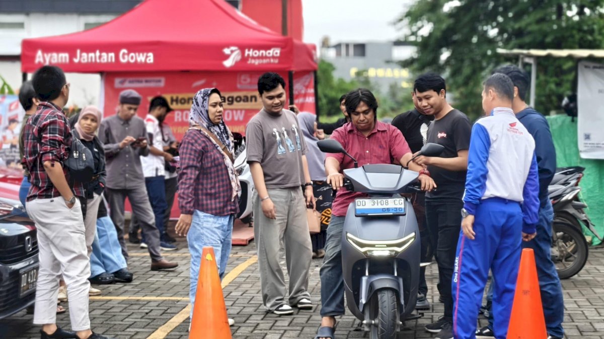 Asmo Sulsel Buka Puasa Bersama Media Makassar, Kenalkan Teknologi CUV-e Lewat Safety Riding