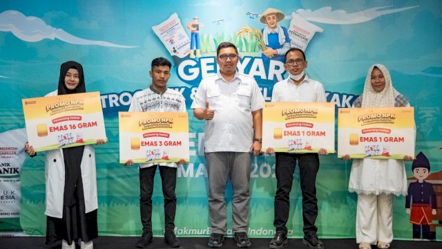 Gebyar Kios Hebat yang mendistribusikan Pupuk Indonesia. Foto: Istimewa.