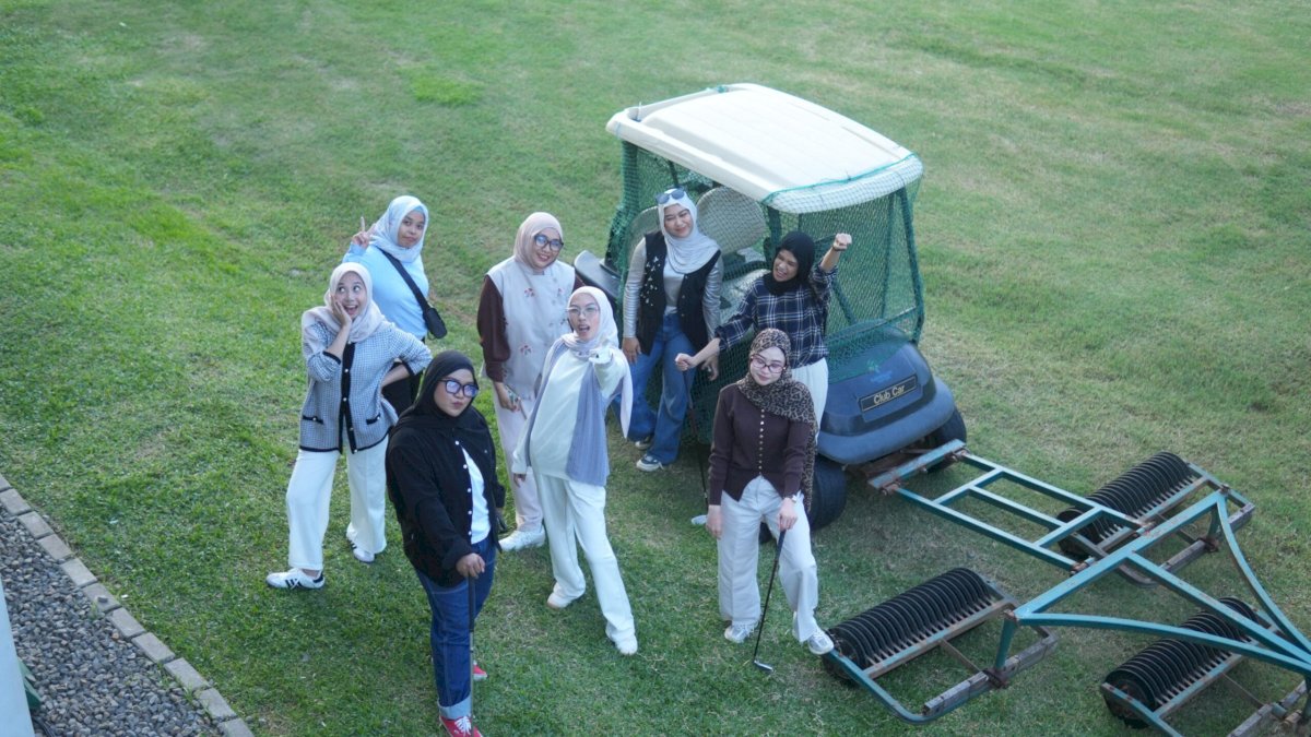 Hijabers Serenity Ride Asmo Sulsel, Riding Santai dan Wisata Religi di Masjid 99 Kubah