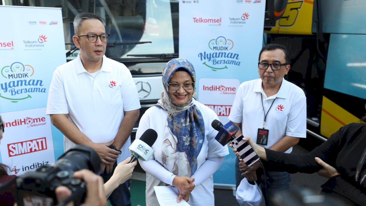 Mudik Gratis TelkomGroup 2026 Berangkatkan 1.924 Pemudik, Siapkan 27 Bus dan 3 Kapal