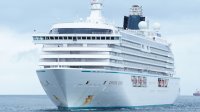 Kapal Pesiar Crystal Serenity Tiba di Makassar, SPJM Beri Pelayanan Prima