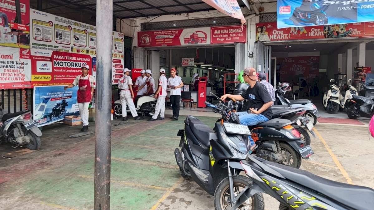 Asmo Sulsel Bagi Tips Perawatan Motor Setelah Mudik, Ini Waktu yang Tepat
