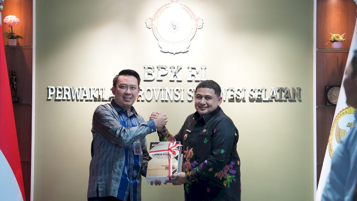 Pemkot Makassar Pertama Serahkan LKPD 2025 ke BPK Sulsel