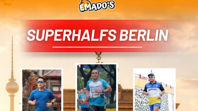 Program Emados SuperHalf Challenge untuk pelari Indonesia. Foto: Istimewa.