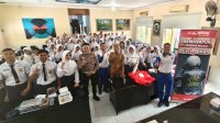 Asmo Sulsel Tanamkan Kesadaran Safety Riding Sejak Dini kepada Siswa SMPN 3 Sungguminasa